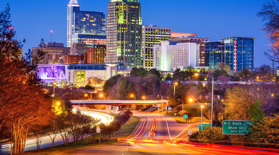 Top car rental deals at Raleigh-Durham airport